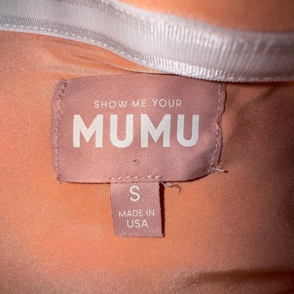 Show Me Your‎ Mumu Sequin Mini On My Way Dress Small Hot Pink Strapless Hoco - Picture 9 of 16